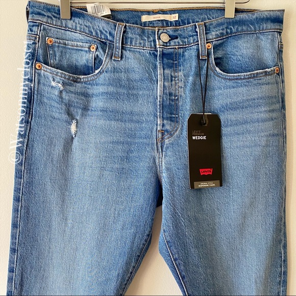 Levi’s Wedgie Icon High Rise Jeans - Picture 3 of 9